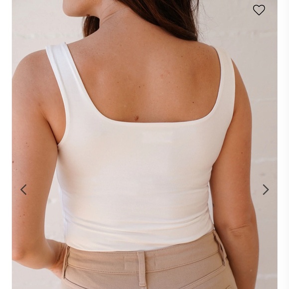 CJLA RACHEL TANK XL WHITE - sold out - Picture 2 of 5